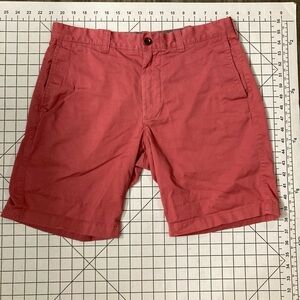 J. Crew Men’s Size 31 Salmon Stretch Flat Front Shorts